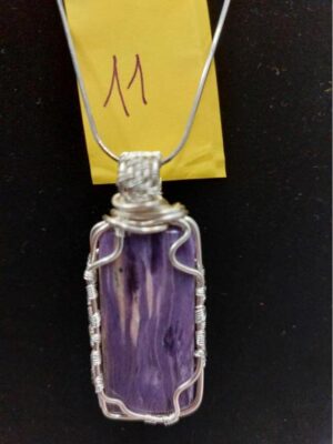 Pendentif Charoite 11