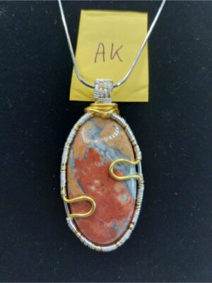 Pendentif Jaspe Maligano AK 1