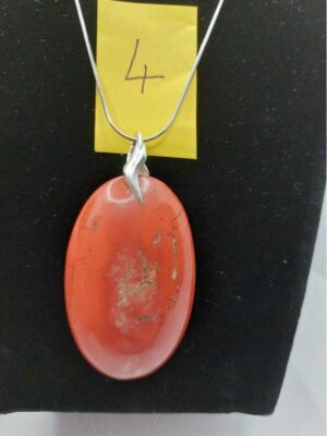 Pendentif Jaspe rouge 4