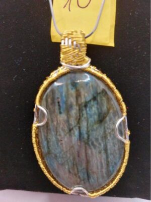 Pendentif Labradorite 10