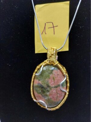 Pendentif Unakite 17